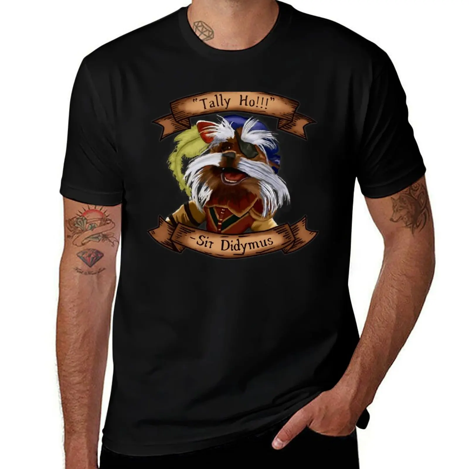 Camiseta Sir Didymus, camisetas divertidas, camisetas de algodón para hombre, camisetas de diseñador