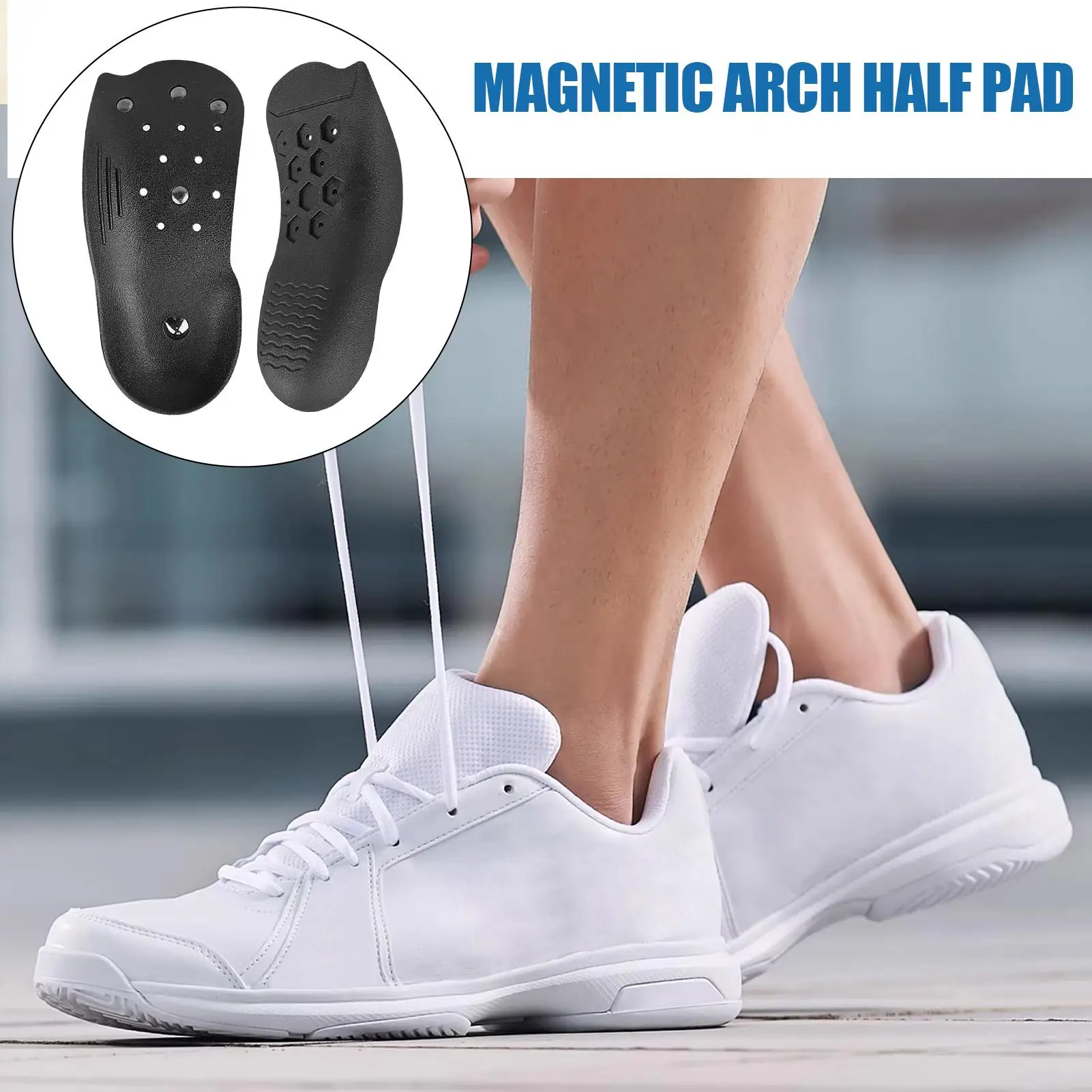 Orthopedic Insoles Magnetic Arch Support Massage Insole Foot Orthopedic Support Shoe Inserts Cushion For Girls Teens Athletes