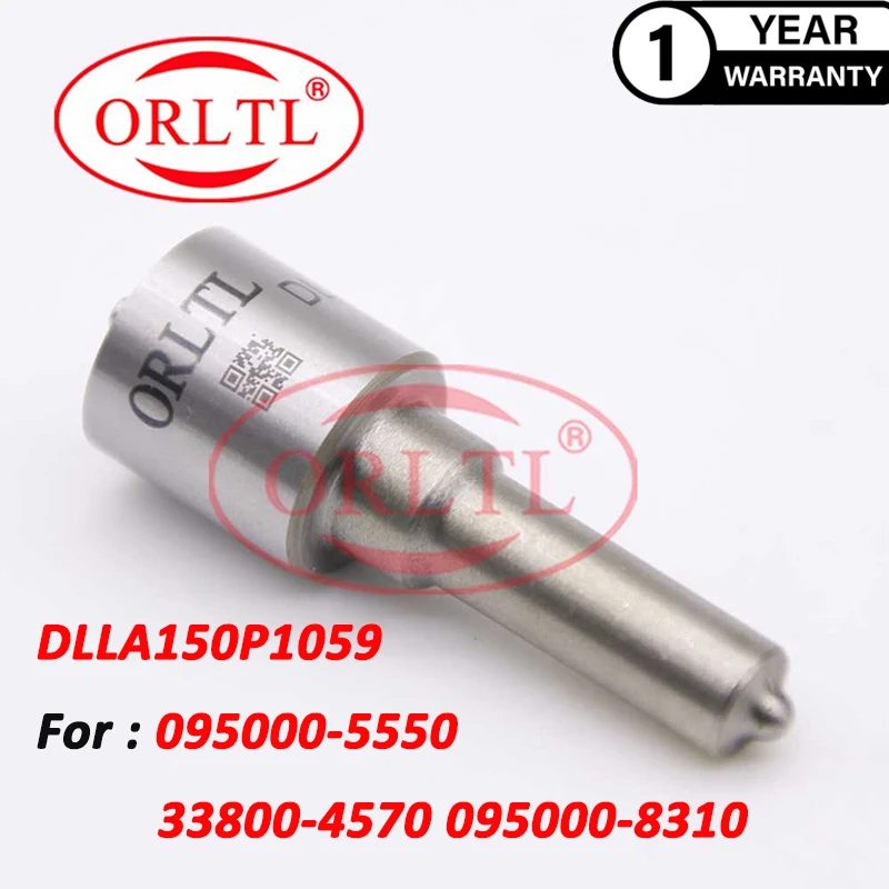 Nozzle DLLA150P1059 Auto Fuel Injector DLLA 150 P 1059 Black Coated Needle DLLA 150P1059  For 095000-5550 33800-4570 095000-8310