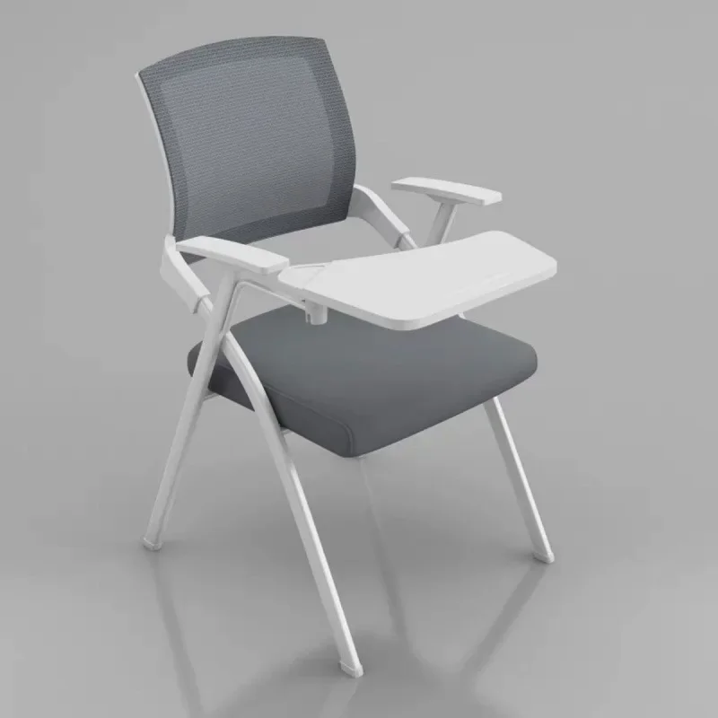 Folding Training  Conference Room Chair, Training Class Chair, Folding Office Chair, Folding  with Table Board