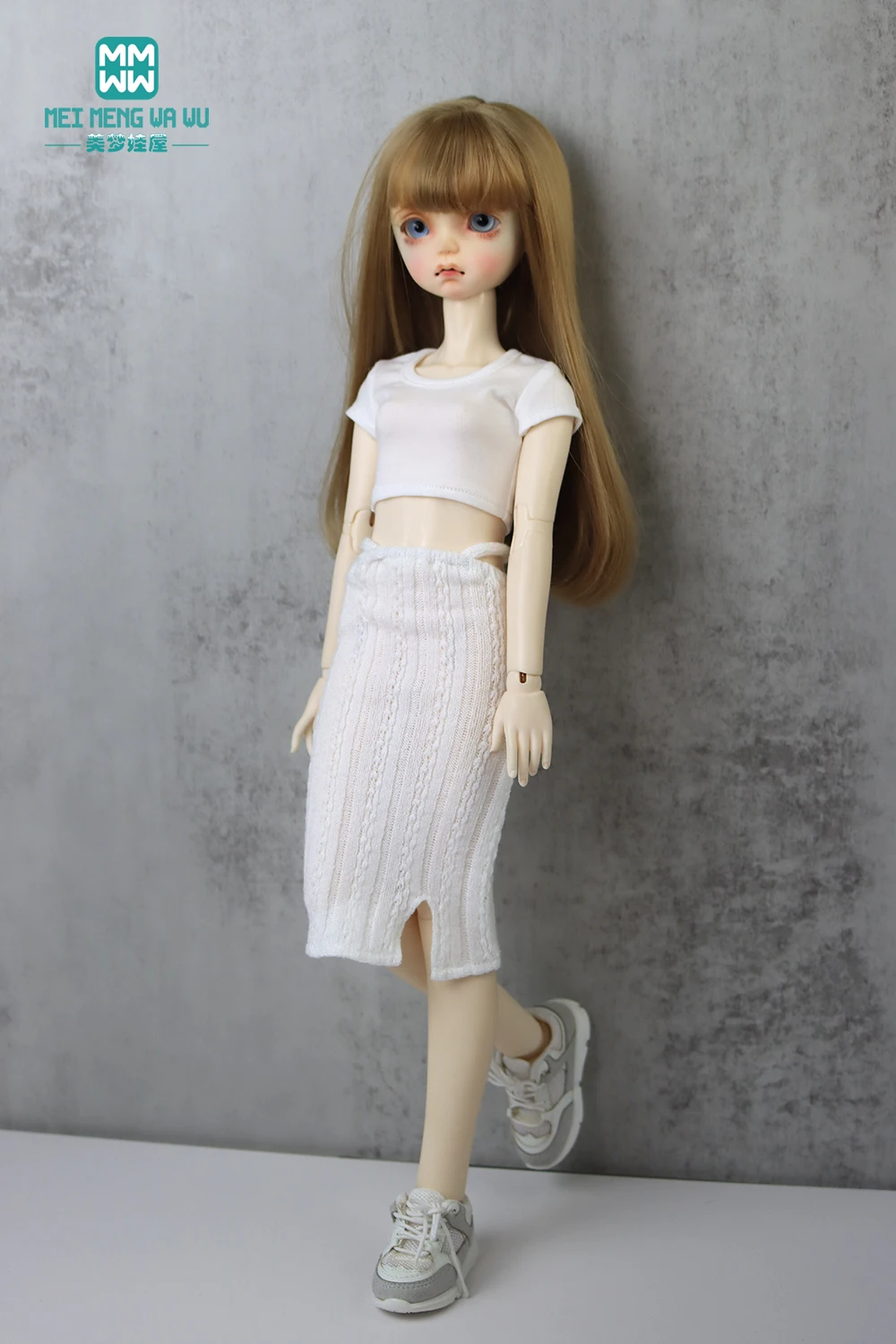 BJD Doll Clothes for 28-60CM 1/3 1/4 1/6 SD DD YOSD Toys Ball Jointed Fashion T-Shirt Doll Accessories Girl Gift