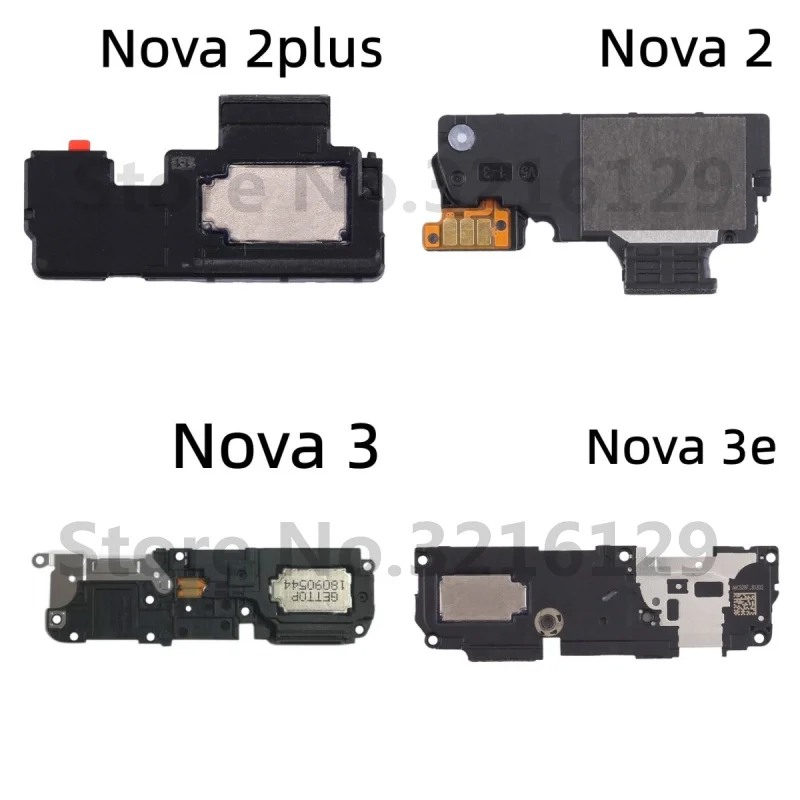 Original For Huawei Nova 2 2plus 3 3e 3i 4e 5 5i 5T 6 6SE 7 7se Pro Loud Speaker Bottom Sound Buzzer Ringer Flex Cable Parts