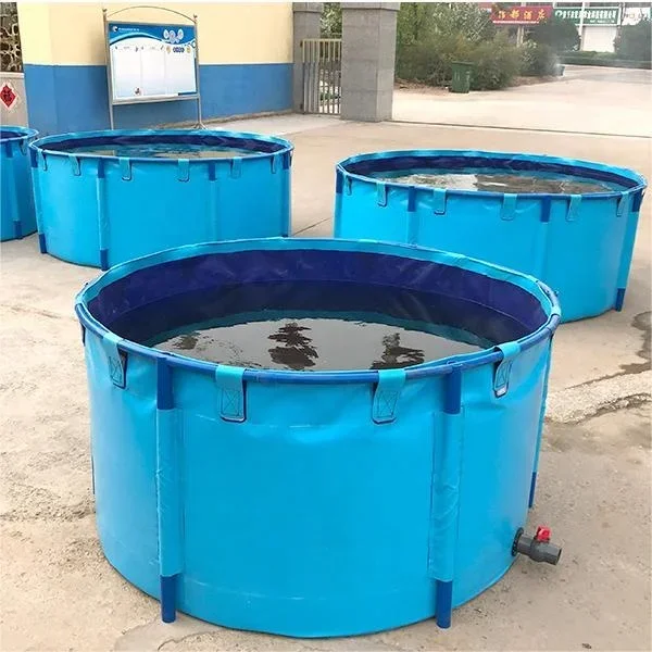 YG Fish Hatchery Farming Tank Aquaculture Equipments Tarpaulin Fish Ponds Drum Filter For Koi Fish Pond Farming