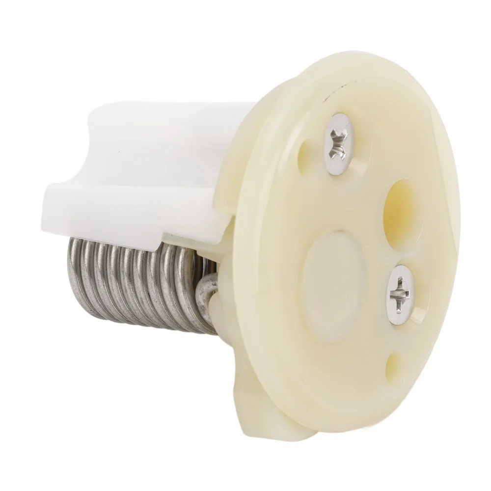 385236096 RV Toilet Spring Cartridge Kit White End Cap Bolts Spring Cartridge Kit ABS Plastic Vacuflush Toilets Traveler Toilets