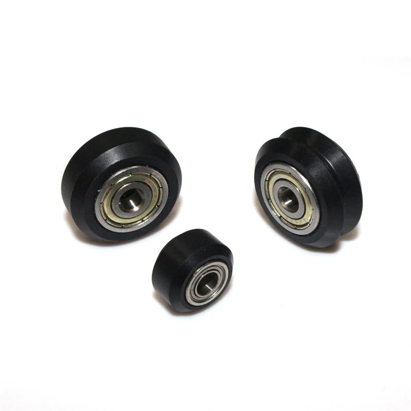 

3D Printer Accessories Plastic Pulley 20 Aluminum Profile POM Big Wheel Small Wheel V-Shaped Wheel