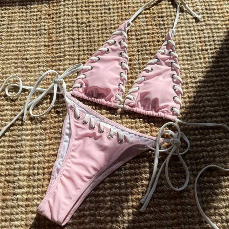 

Summer Sexy Bikinis Swimsuits Women Swimwear Push Up Female Beach Swim Wear Bathing Suits Brazilian Bikini Set Pool Bather 2026