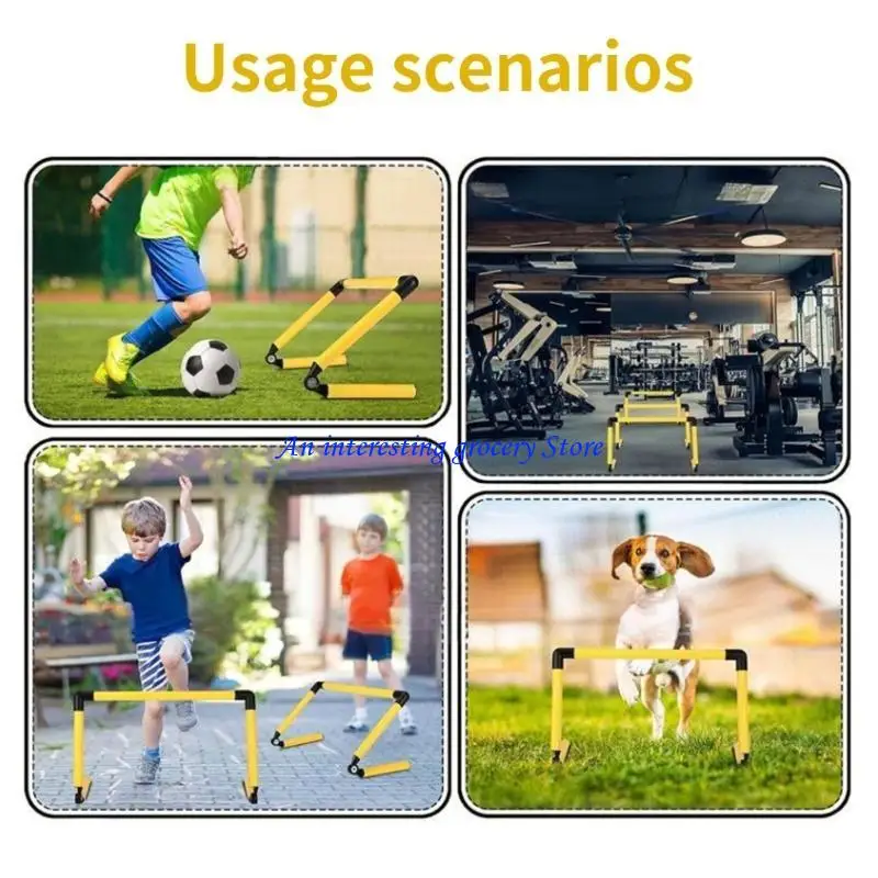 

652D Soccer Basketball Track Field Practice Hurdle Fitness Equipment Enduring