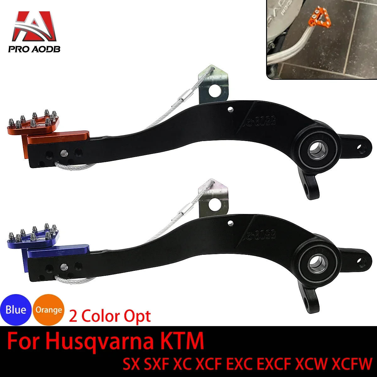 

Motorcycle CNC Rear Foot Brake Lever Pedal For KTM SX SXF XC XCF XCW XCFW EXC 125-530 For Husqvarna TC FC TX FX TE FE 125-501