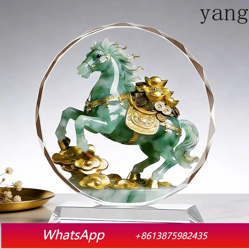 

LTT makes a fortune immediately, crystal ornaments, home God of Wealth ornaments, and has money immediately, desktop ornaments.