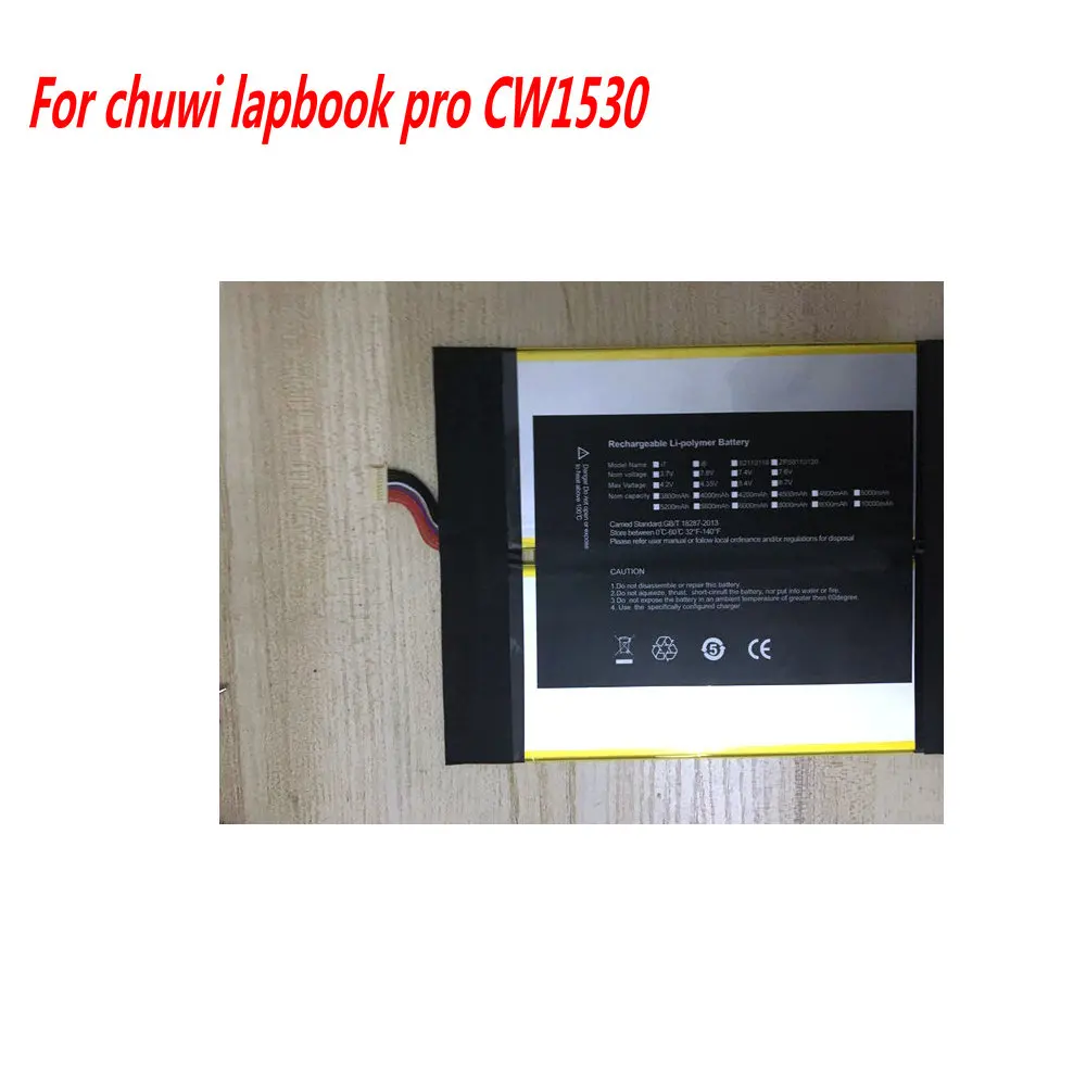 

Новый 31152196 7,6 V 5000Ah Аккумулятор для Chuwi lapbook pro CW1530 заменить аккумулятор