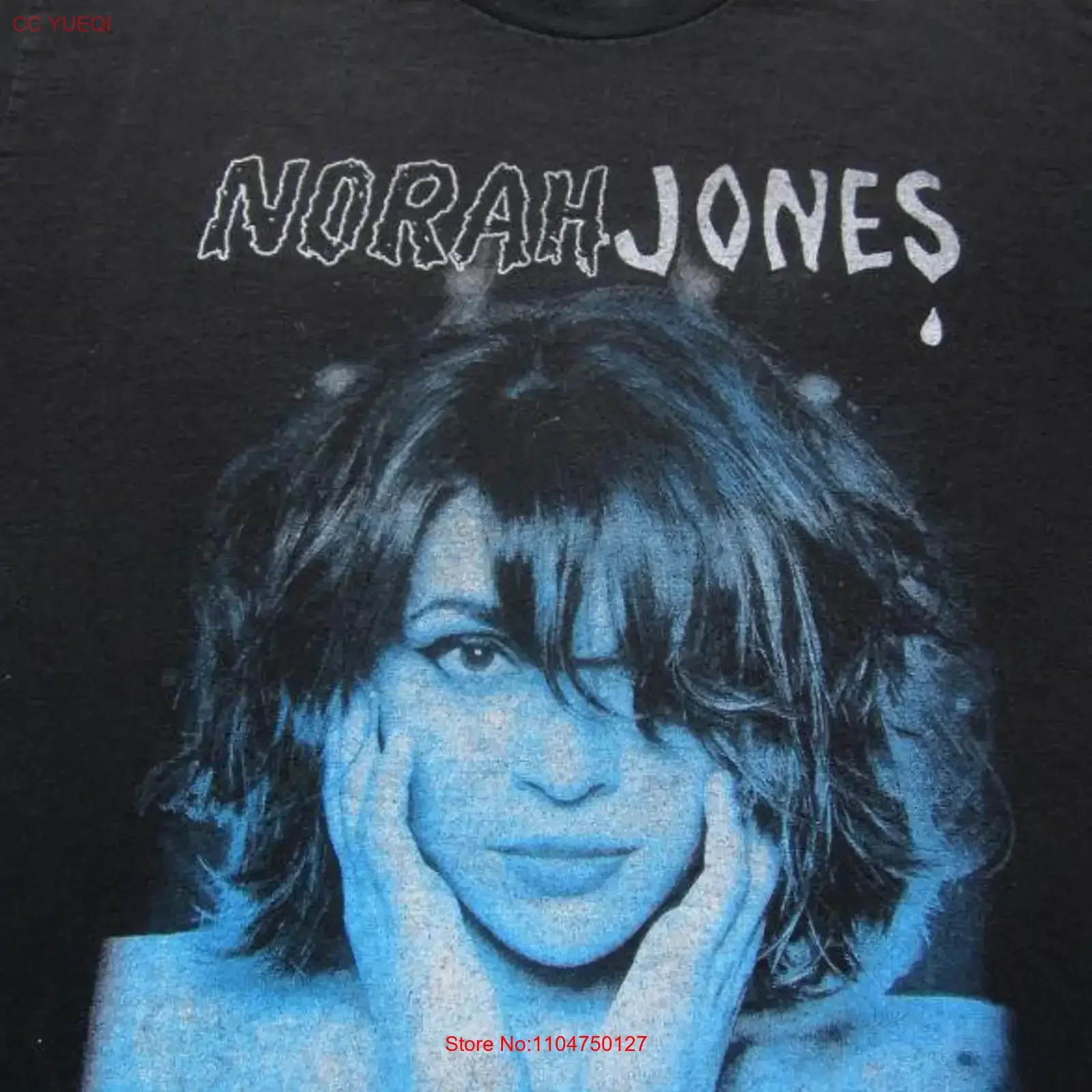 NORAH JONES concert Album Tour T Shirt Adult DI748 vintage Washed Breathable Stretched designer clothes Unisex graphic