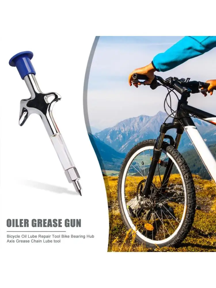 AliExpress MOJOYCE 1-5Pcs Bicycle Grease Lubricant Bicycle Aluminum Grease Gun Bicycle Oil Lubricant Bike Ball Bearing Lubricant Grease Syringes