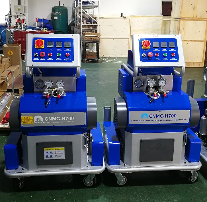 

Factory Cheaper CNMC-700 Hydraulic Polyurea Spray Machine PU Polyurethane Foam Insulation Machine For Sale