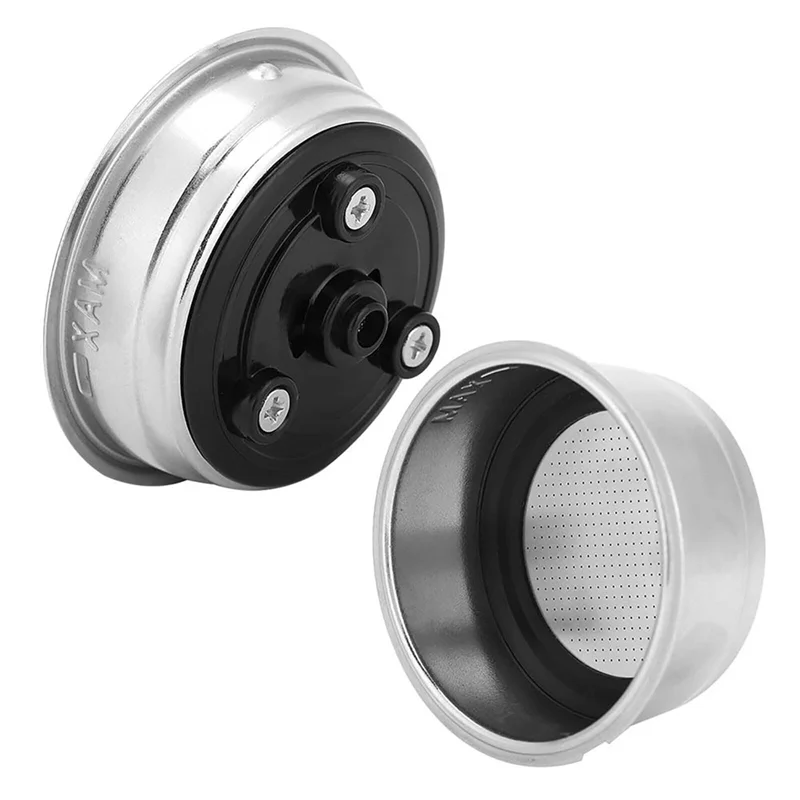 AF93-Stainless Steel Coffee Filter Basket 51Mm Coffee Portafilter Basket Detachable Espresso Machine Portafilter Basket