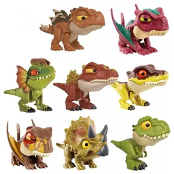 Interactive Finger Dinosaur Blind Box Collecting Action Figure Toys Tyrannosauru Park Model Biting Hand Creative Dinosaur