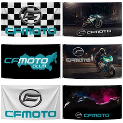 2×3ft 3×5ft Cfmotos Flag Polyester Digital Printed Racing Car Tapestry Curtain For Decor