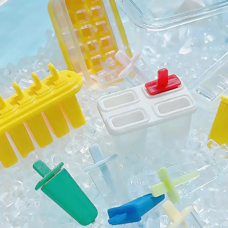 1 Set Doll Accessories 1/6 Dollhouse Miniature Food Play Decoration Mini Handle Popsicle Box Ice Bo-x Model Toys