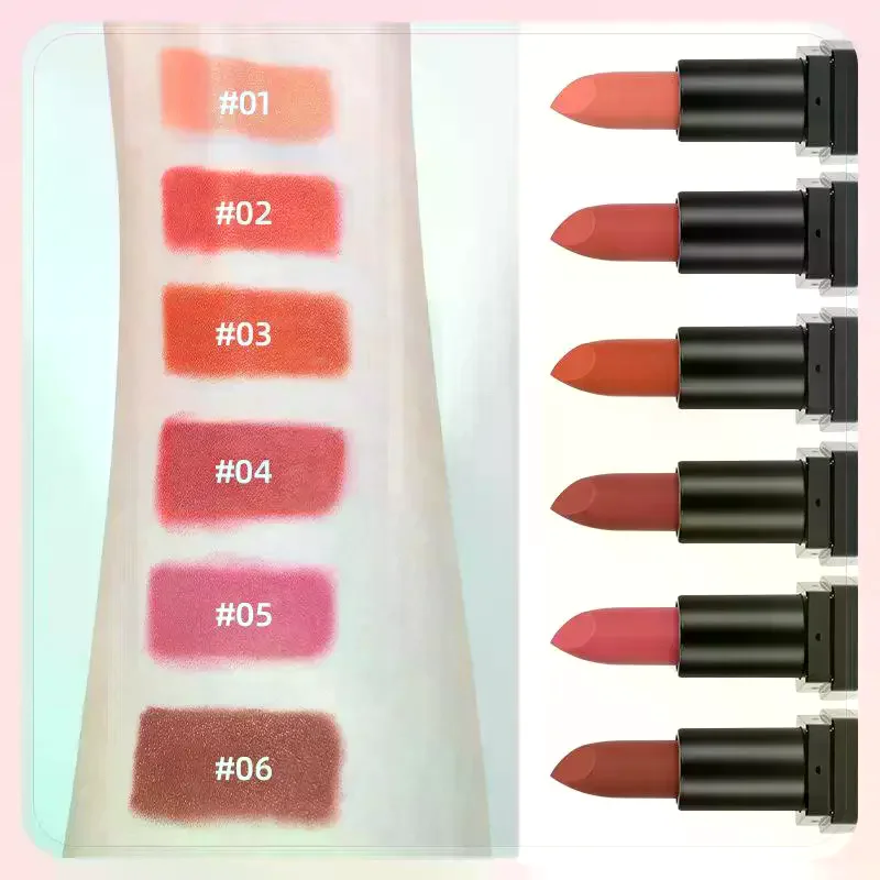 BSIMONE 3.5g Multi-Color Moisturizing Niche Non-Stick Cup Not Easy To Fade Long-Lasting Color Lipstick Matte Lip Gloss