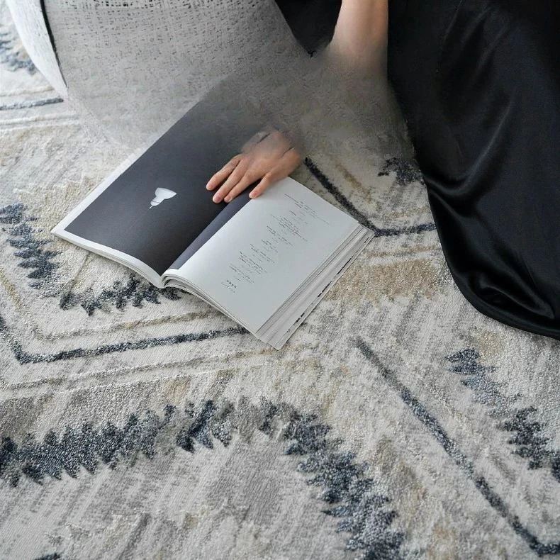 

Water anti-fouling living room carpet sofa coffee table blanket light luxury leave-in solid color advanced household bedroom