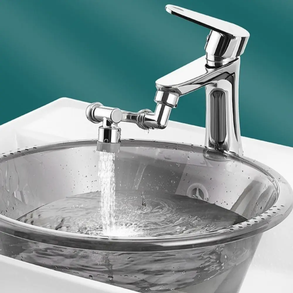 Universal Rotation Faucet Extender Two Modes Bubbler Splash Filter Water Outlet Nozzle Bathroom Faucet Home