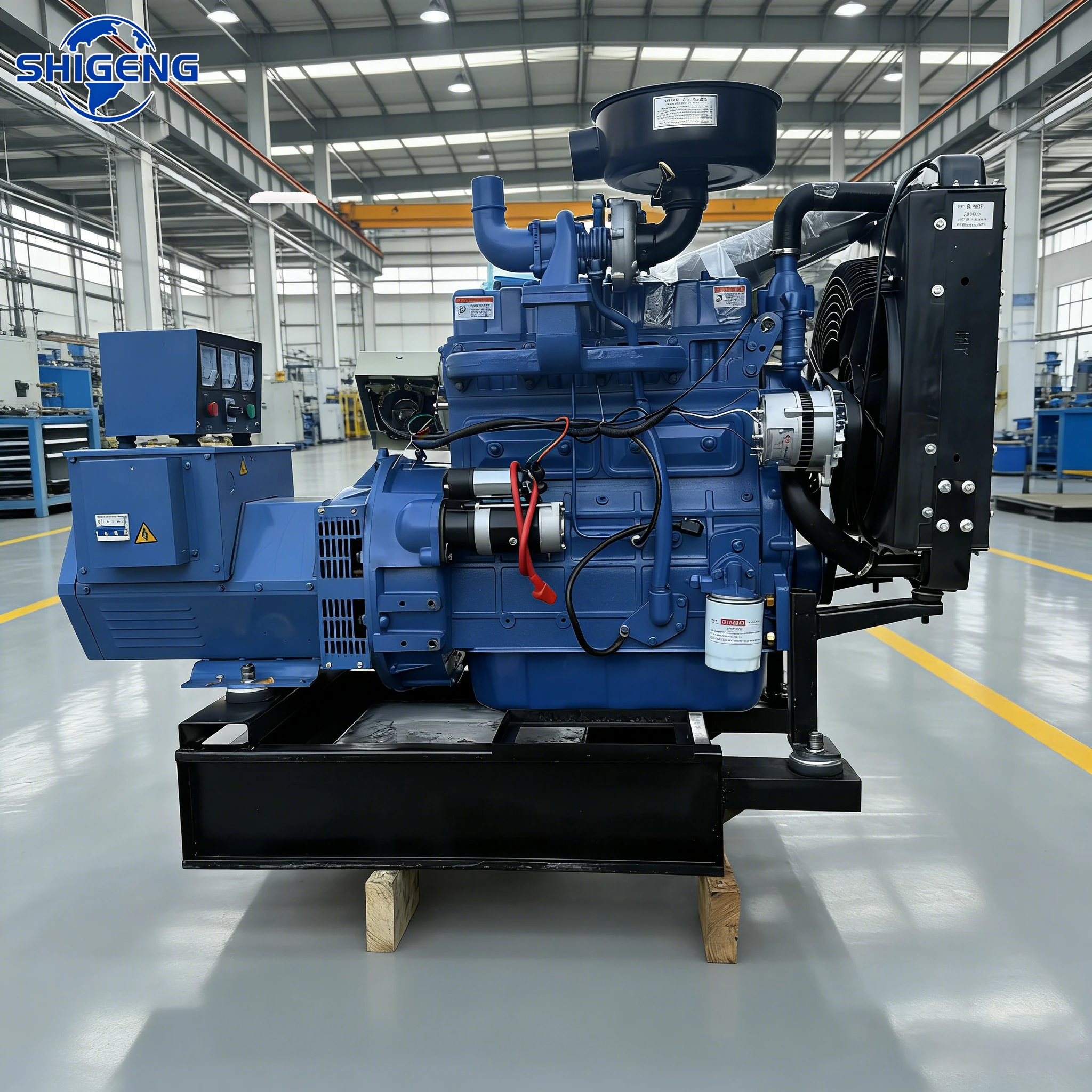 Turbocharged Direct 40KW Generator Set High Fuel Efficiency Reliable Power Output Generator