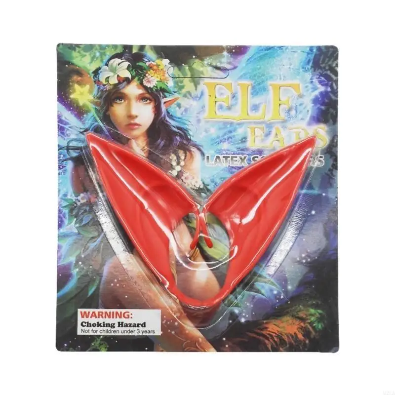 2025 Nieuwe Fairy Ears Soft Latex Pointed Ears Tips Elf Ears Halloween kostuum-cosplay cadeau