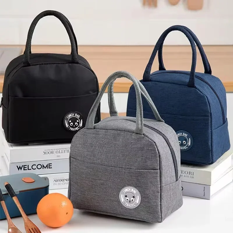 

Insulated Lunch Bag Insulation Bento Pack Aluminum Foil Rice Bag Meal Pack Pack Student Bento Lunch Handbag Insulation Bento