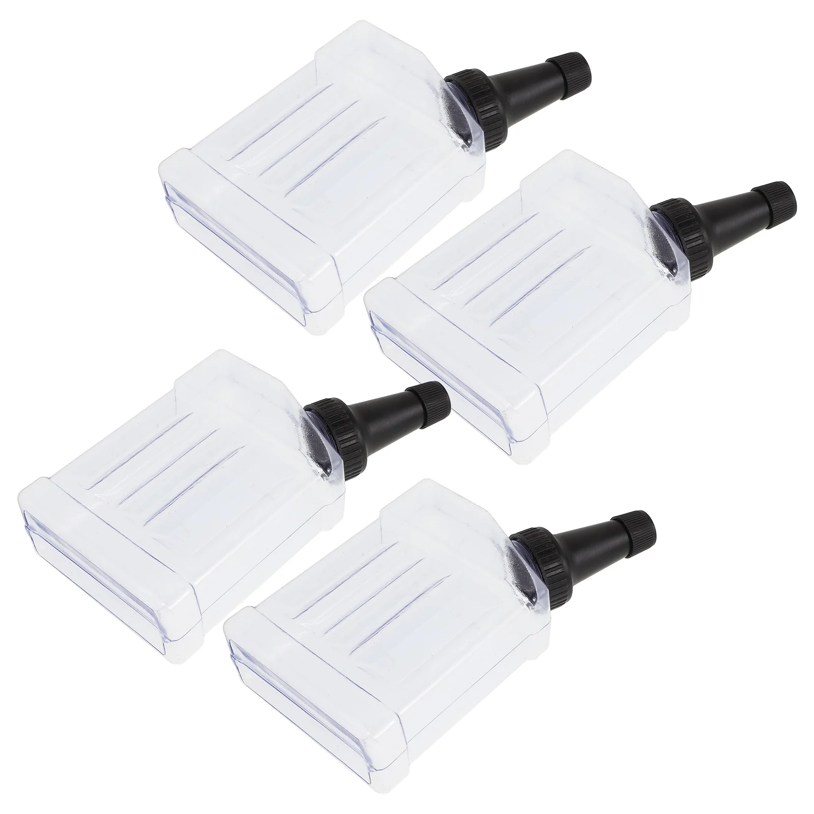 

4pcs Bottle Plastic Transparent Storage Containers Reusable Dropper Toy Subpackage Travel Games Outdoor