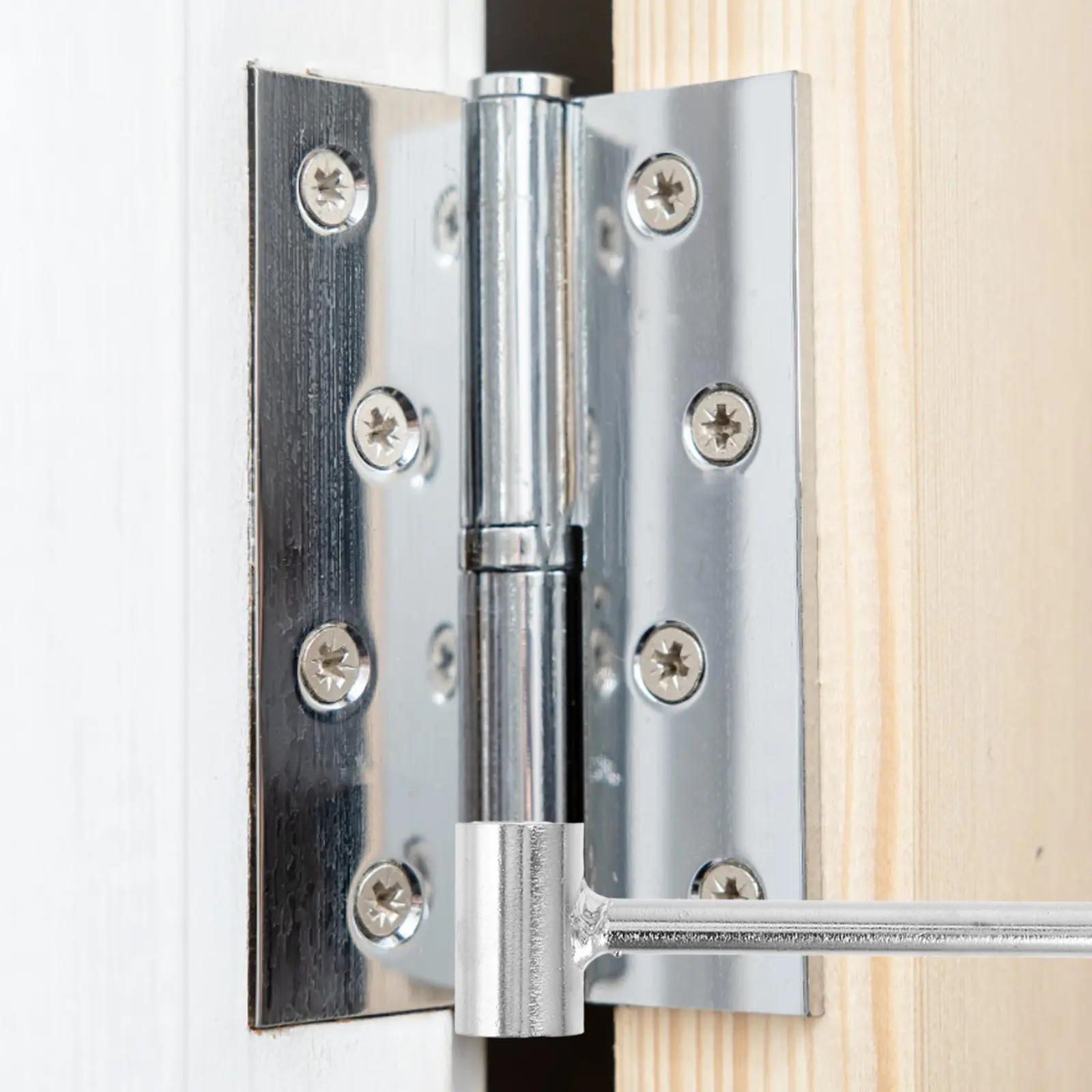 Heavy Duty Door Hinge Gap Adjustment Wrench Steel Adjustable Double-Headed Repair Tool Fire Door Flag Hinges Hinge Bender