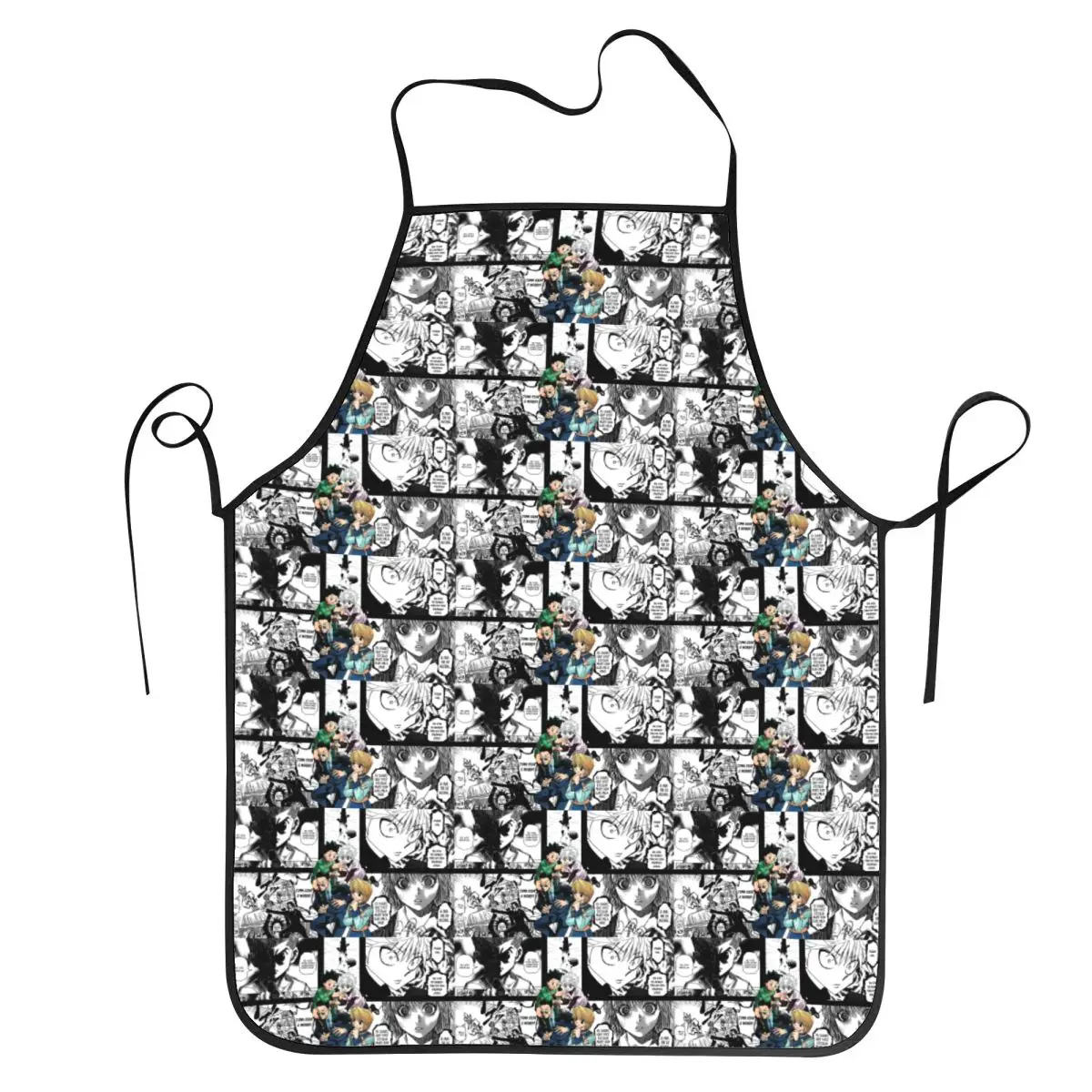 Hunter X Hunter Anime Apron Chef Baking Tablier Waterproof Bib Kitchen Cleaning Pinafore for Women Men Painting