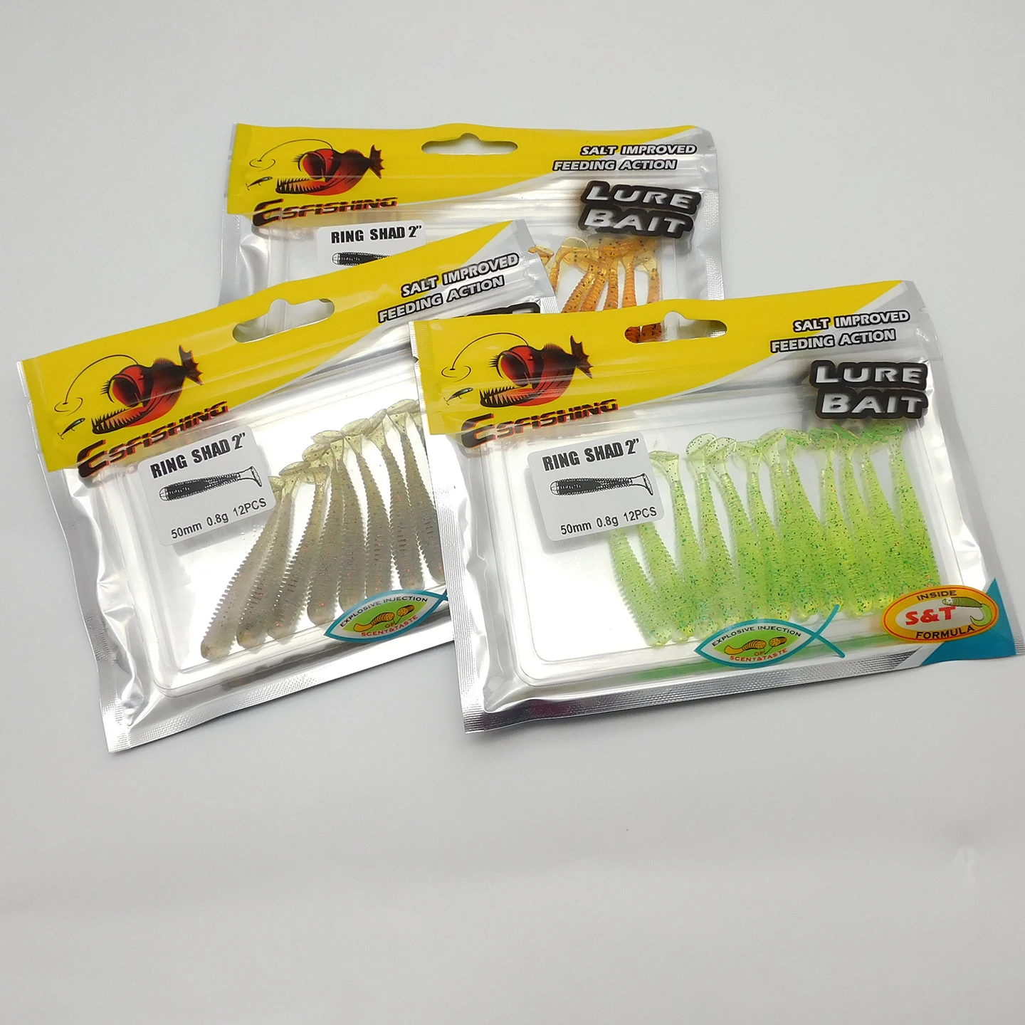 ESFISHING Swing Impact Ring Sh - Fishing Lure Soft Plastic ulasan dan harga