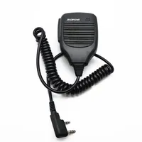 Handheld Speaker Microphone PTT MIC Tangent Accessories For Kenwood For Baofeng UV 5R 888S Walkie Talkie H777 RT5R RT622