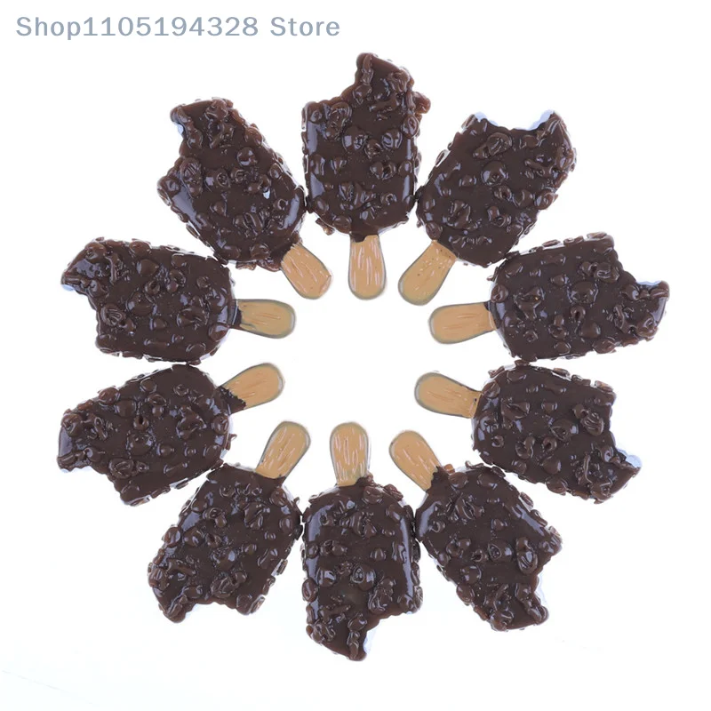 

5 шт. миниатюрный мини-кукольный домик шоколадное эскимо модель еды домашний кухонный декор