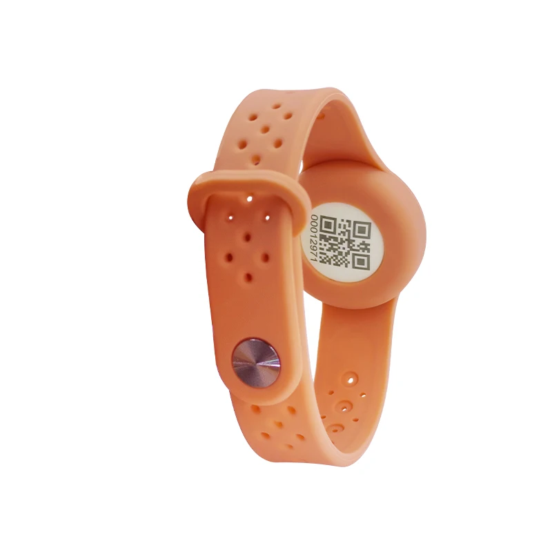 Wearable Ble Beacon Battery Long Life NRF52810 iBeacon With NFC Beacon Bracelet Low Power Consumption Asset Tracking Eddystone