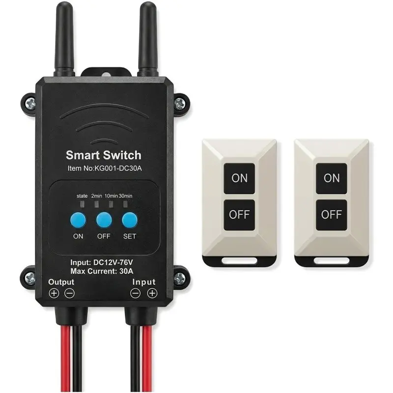 

【FAMILY GATHERING】Bluetooth Remote Control DC12-76V,Wireless Relay Switch