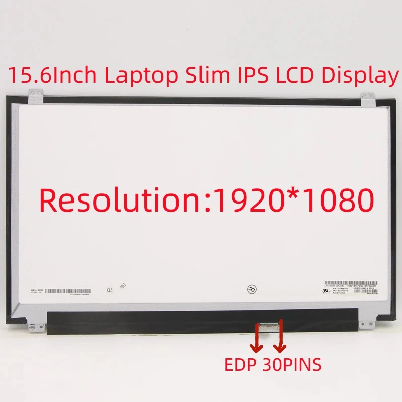 

NV156FHM N42 LP156WF6 SPK6 SPK1 NT156FHM N41 N31 B156HTN03.4 B156HTN03.6 B156HTN03.8 15.6Inch Laptop Slim FHD IPS LCD Display