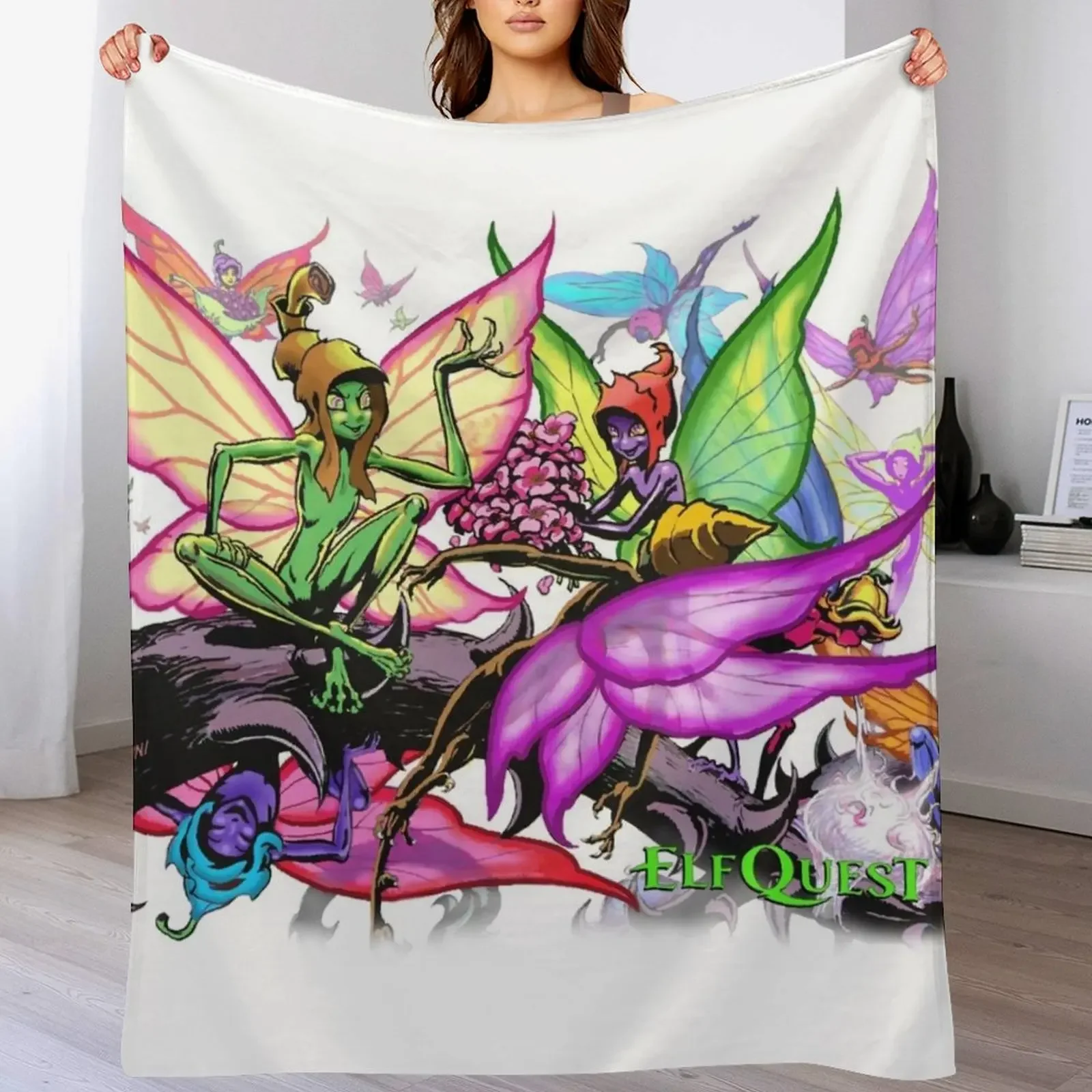 ElfQuest: The Preservers Throw Blanket Heavy Kid'S for winter Blankets