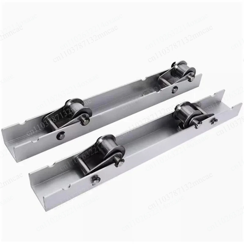 2pcs/set portable horizontal fiber optic cable seat bracket Aluminum alloy reel driver W/magnetic storage 150kg load