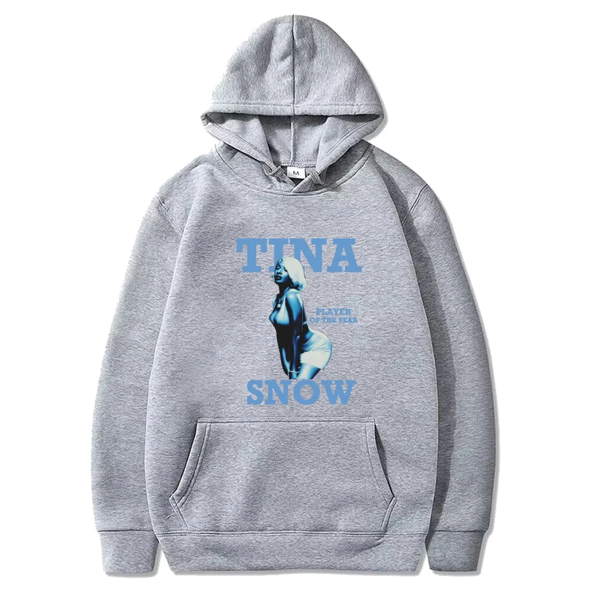 Hot sale Megan Thee Stallion Tina Snow album Fashion Hoodie New Unisex Fleece Long sleeve streetwear Men Women Casual Sweatshirt
