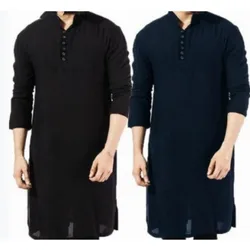 Camisa árabe longa muçulmana, Veste de Moda, Turquia Robe, Dubai Men Clothing, Islâmico Kurta Man Abaya, Plus Size 4XL 5XL