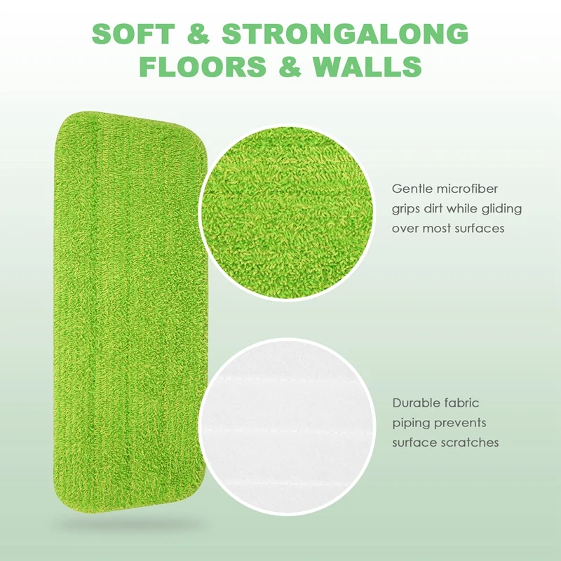 Enjoy New 4 Pcs Cleaning Mop For Vorfreude Spray Mop And All Spray Mops & Washable Mops