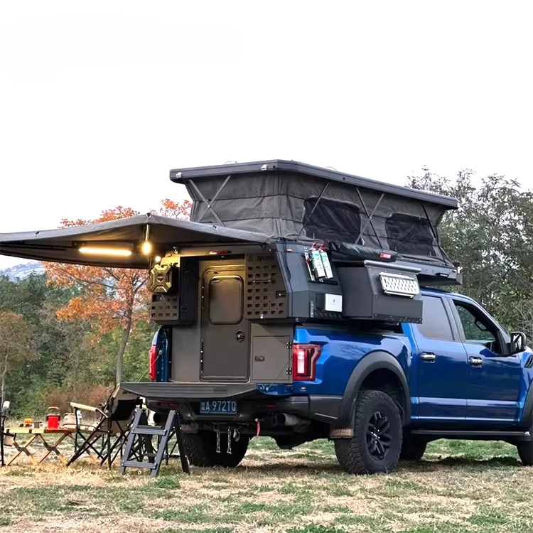 

Quality Aluminum Slide Scale Pickup Factory Price Sale Lift Top Truck Fiberglass Travel Trailer Accessory Outdoor Campingcustom