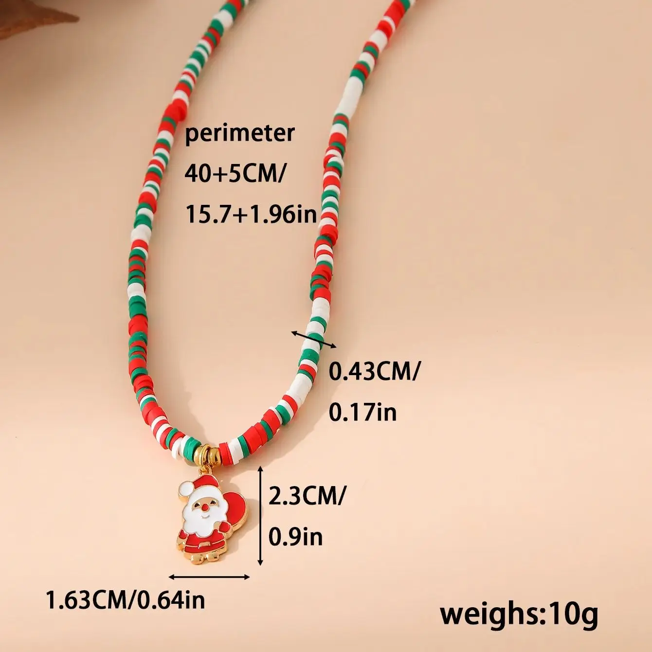 1Pc Women Christmas Necklace, Santa Claus, Snowman, Wreath, Christmas Tree Pendant for Women Daily Wear New 2024 Jewelry Gift