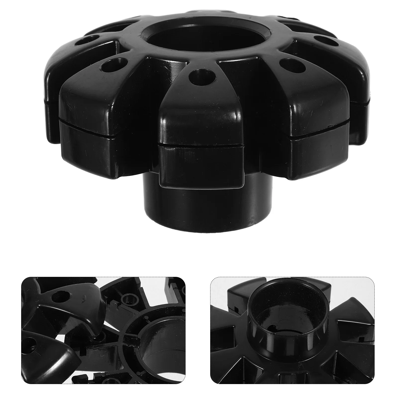 مظلة القرص سوينغ نظام اليد في الهواء الطلق المظلة أجزاء فناء الملحقات استبدال مقبض دوار الشاطئ ظلة مظلة قاعدة