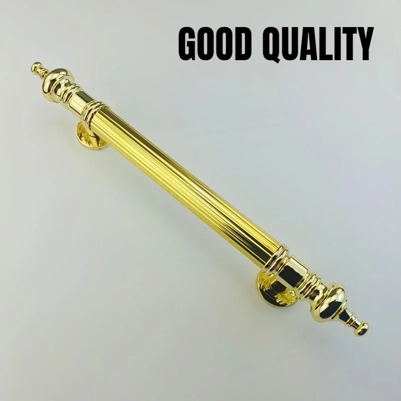 460mm Bronze Chrome Gloden Handle For Furniture Wooden Door Gate Handle Bathroom Bedroom Sliding Door Handles Wardrobe Pulls