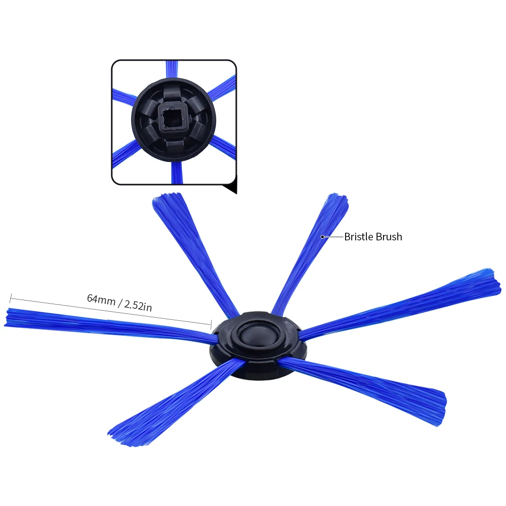 Bộ Lọc HEPA Màn Hình Mặt Bàn Chải Cho Philips FC8820 FC8810 FC8066 Quét Robot Máy Hút Bụi Phụ Kiện Phụ Tùng