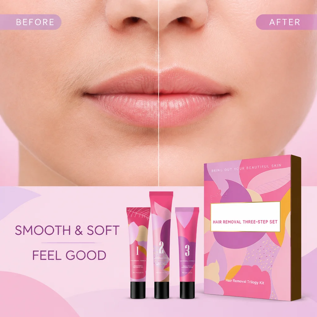 Facial Hair Removal Set Gentle - Hair Care Step review and price