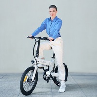 HIMO ZL20 urban folding electric assisted torque bike 36V250W lithium battery assisted two-wheeled pedal belt driveebike