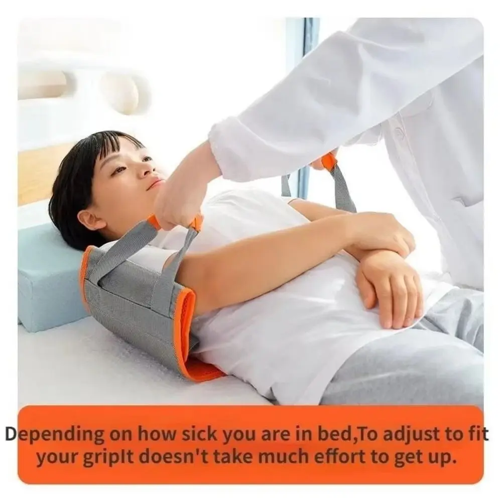 

Breathable Mesh Patient Lift Sling Transfer Belt Assist Handle Sliding Design Assisted Bedding Back Lift Mobility Support