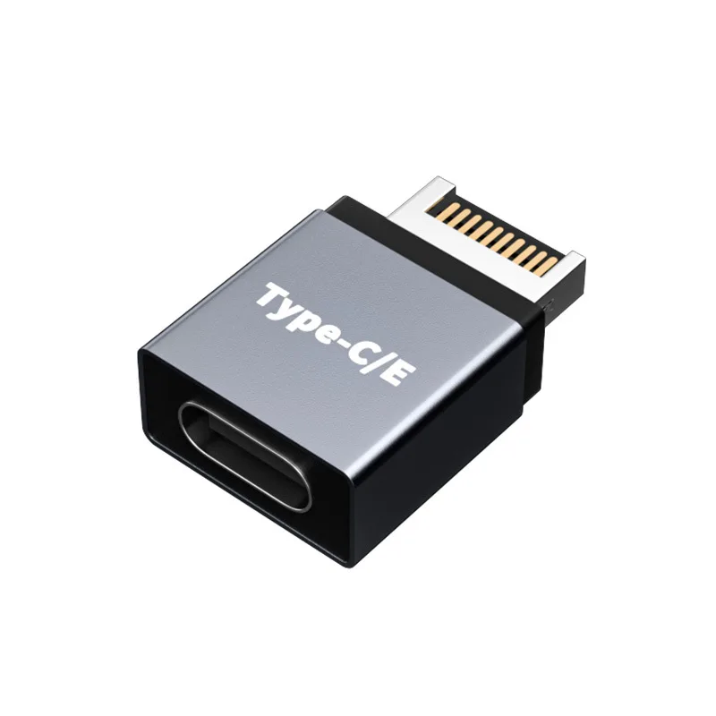 TYPE E to USB C Adapter for Desktop PC Computer TYPE C Adapter Male to Female Plug Motherboard Cable Converter USB C Connector